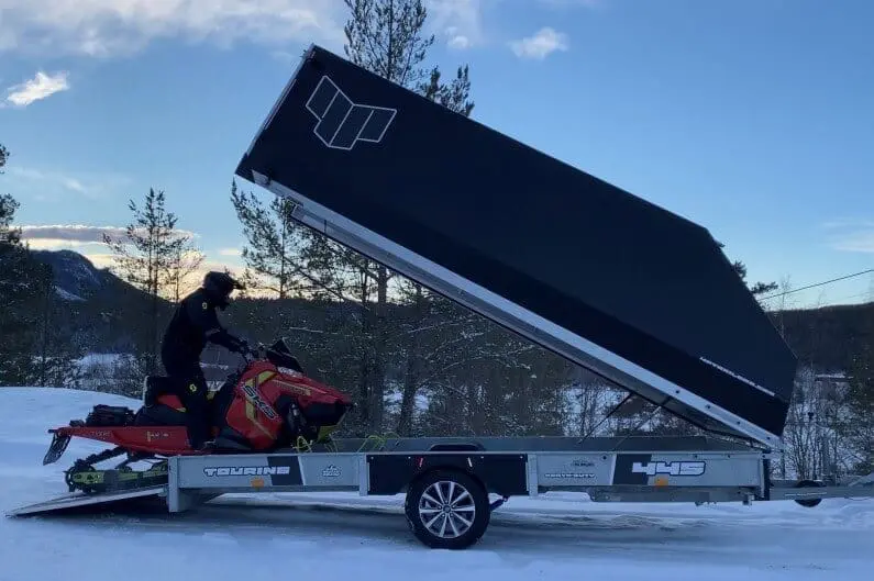 4P-Touring-Snoscooter-tillhenger-F