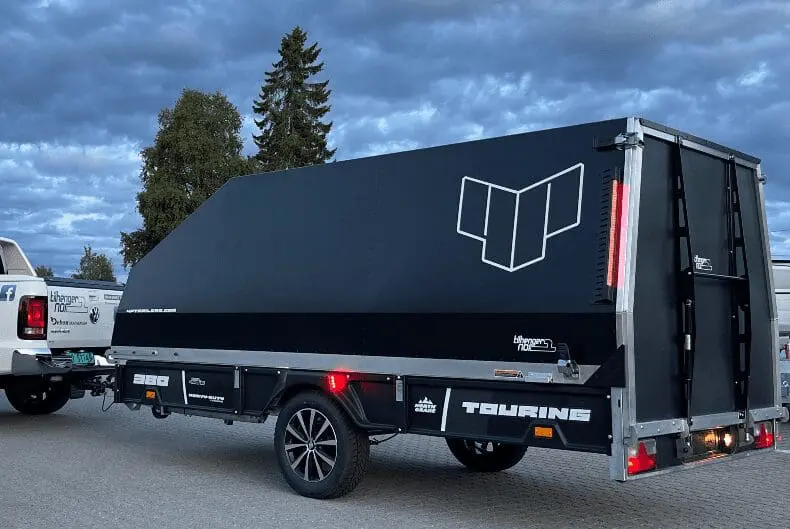 4P-snoscooter-tilhenger Snøscooter tilhenger fra Henger og Brakkespesialisten i Trondheim