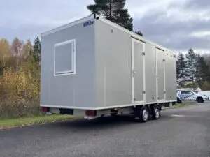 Mannskapsbrakke for 8 personer