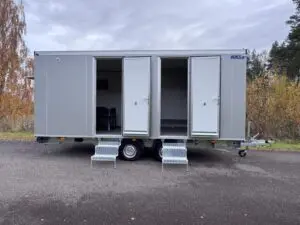 Mannskapsbrakke for 6 personer